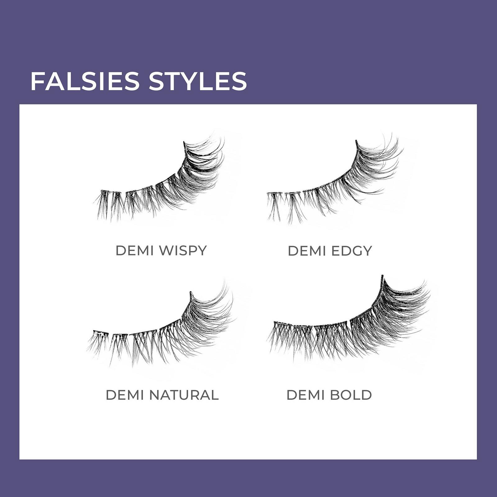 imPRESS Long Lasting Self Adhesive Eyelashes - Demi Wispy