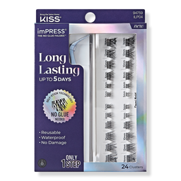 Kiss imPRESS Long Lasting Self Adhesive Eyelashes - Demi Bold