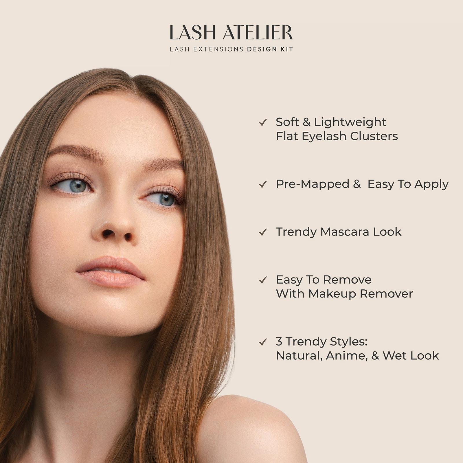 Lash Atelier Individual Lash Extension Kit - Anime