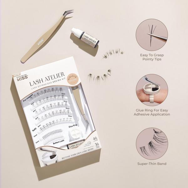 Kiss Lash Atelier Individual Lash Extension Kit #6