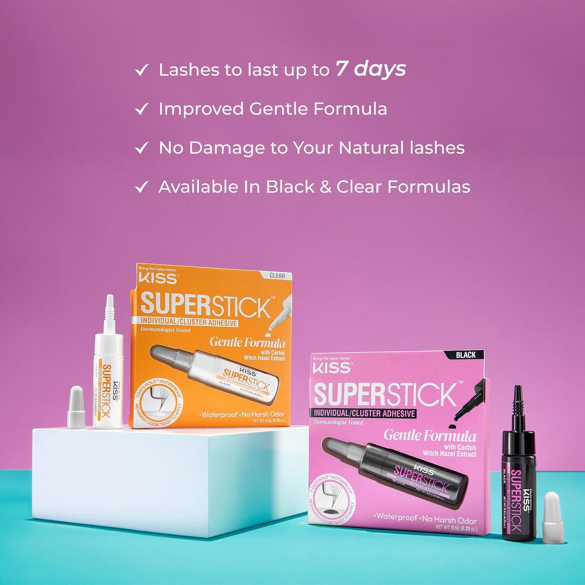 Super Stick Individual Lash Cluster Adhesive - Clear