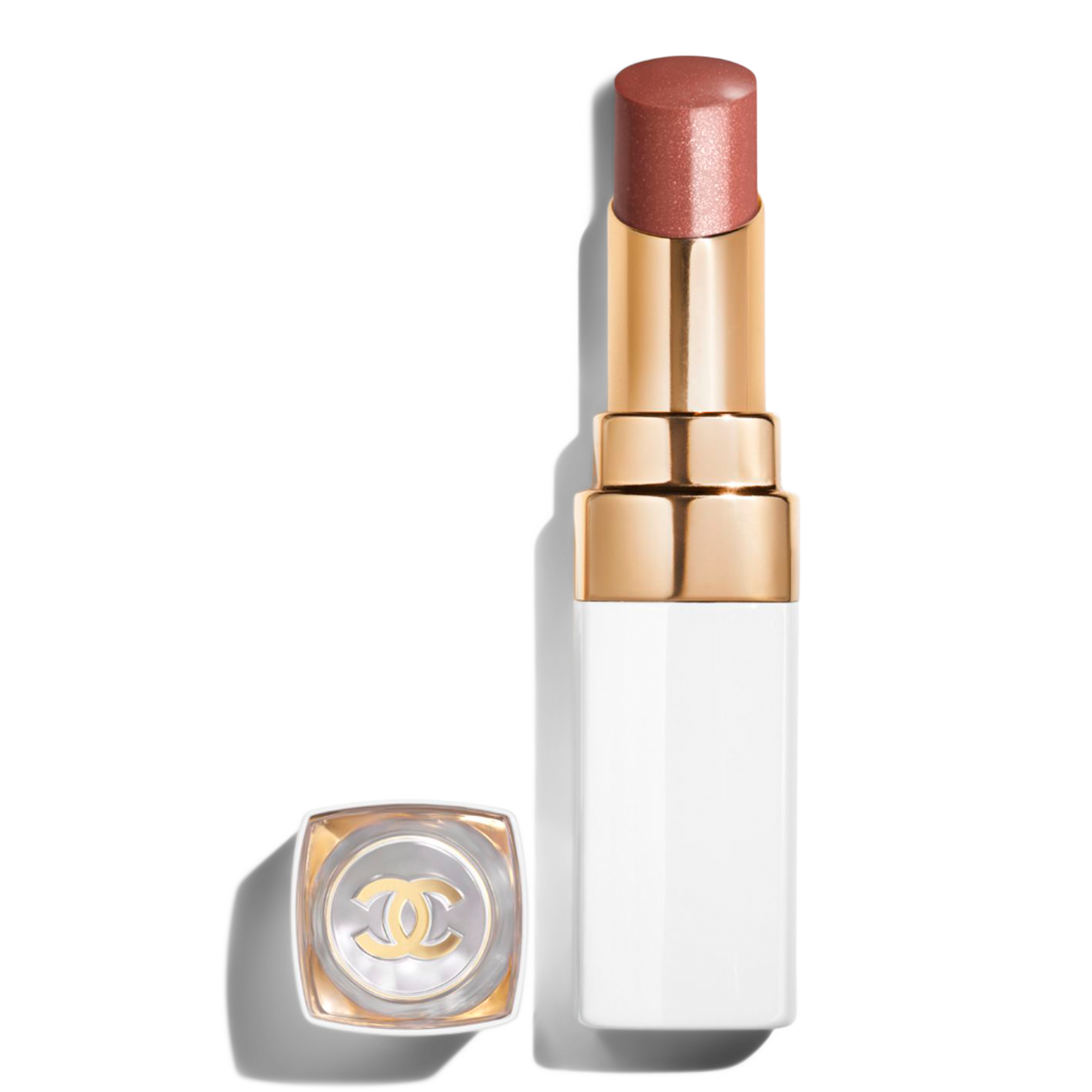 CHANEL ROUGE COCO BAUME SHINE Hydrating Beautifying Tinted Lip Balm - Buildable Color #1