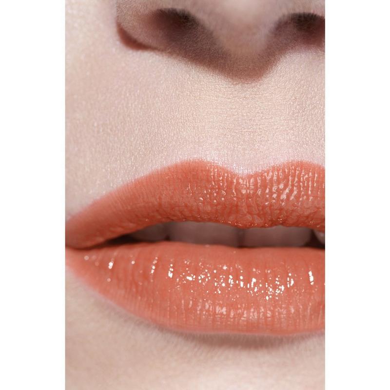 CHANEL - TENDER PEACH ROUGE COCO BAUME SHINE Hydrating Beautifying