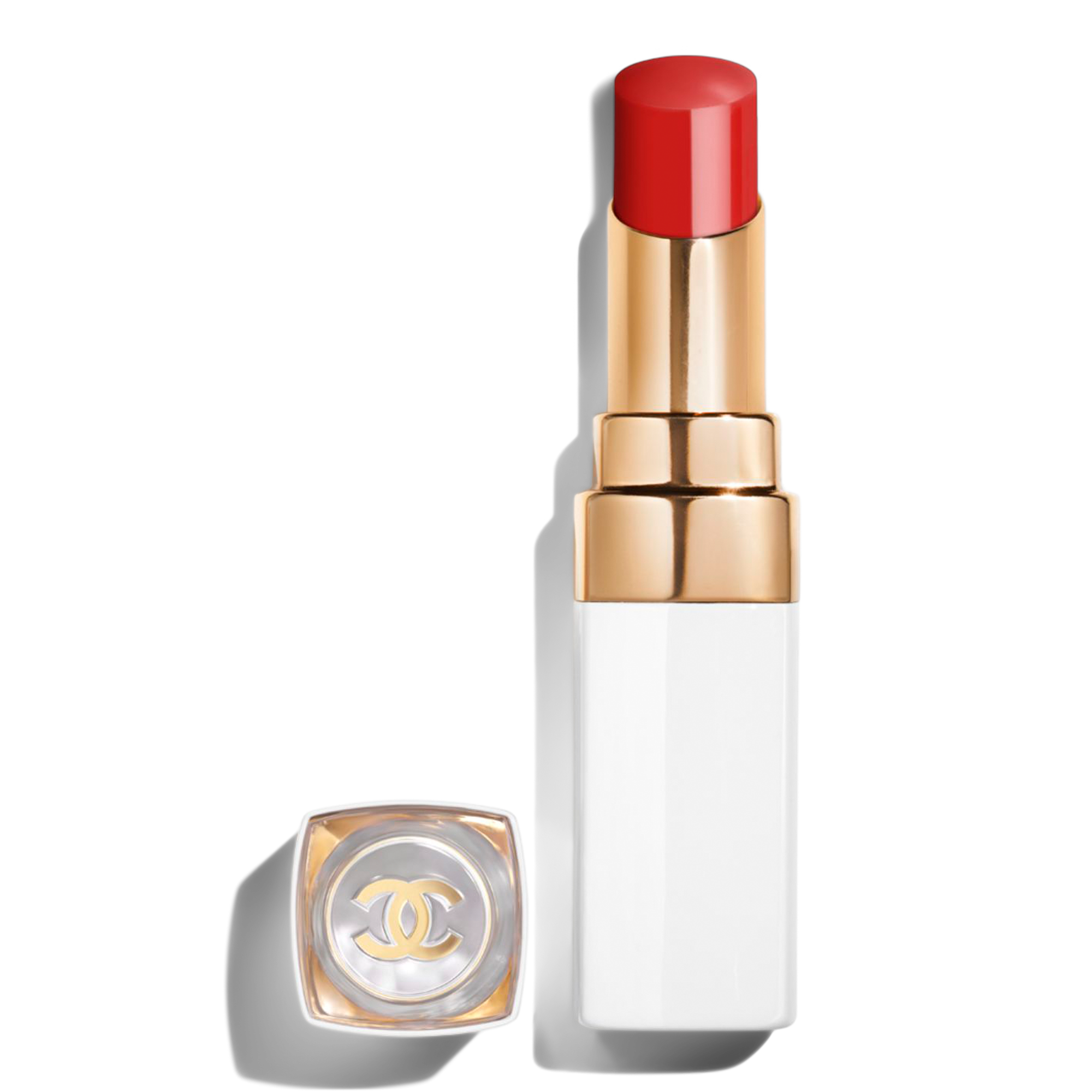 CHANEL ROUGE COCO BAUME SHINE Hydrating Beautifying Tinted Lip Balm - Buildable Color #1