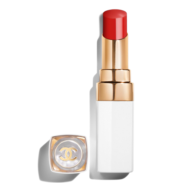 CHANEL ROUGE COCO BAUME SHINE Hydrating Beautifying Tinted Lip Balm - Buildable Color #1