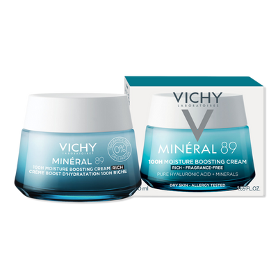 Vichy Minéral 89 100H Rich Cream Fragrance-Free
