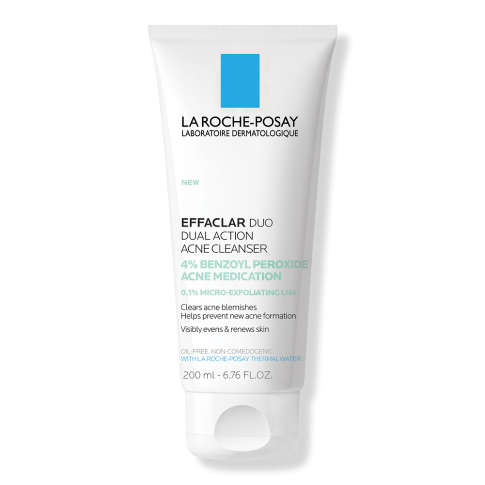 La Roche-posay Effaclar Acne Face Wash With 4% Benzoyl Peroxide