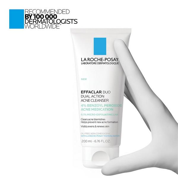 La Roche-Posay Effaclar Acne Face Wash with 4% Benzoyl Peroxide #4