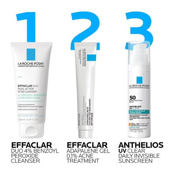 La Roche-Posay Effaclar Acne Face Wash with 4% Benzoyl Peroxide #8