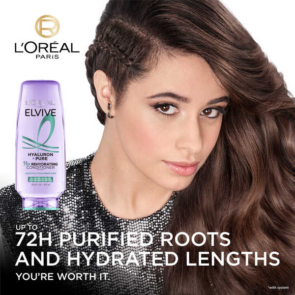 L'Oréal Elvive Hyaluron Pure 72H Rehydrating Conditioner, Oily Hair #2