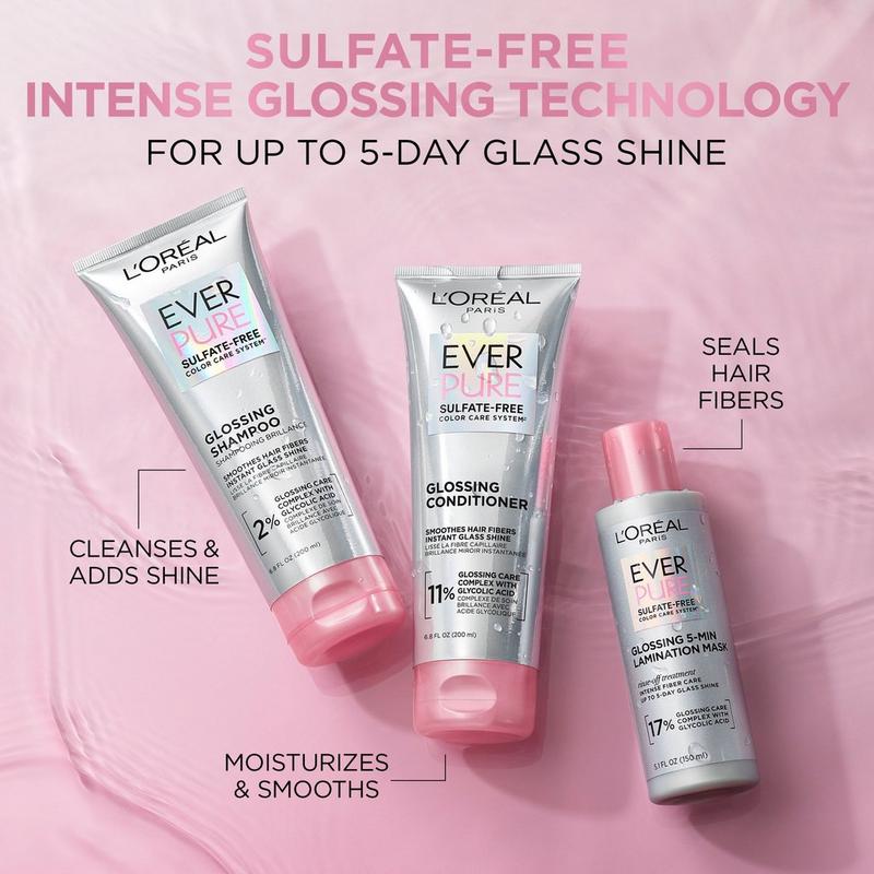 L'Oréal EverPure Sulfate Free Glossing Conditioner for Lasting Shine #8