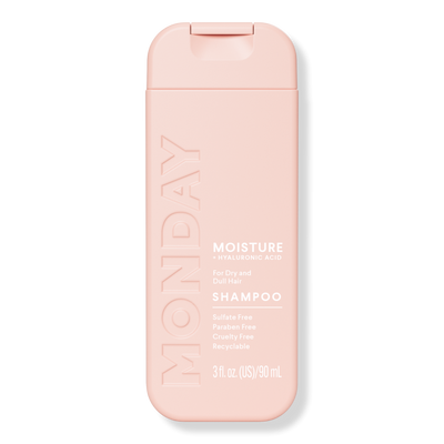 MONDAY Haircare Travel Size MOISTURE Shampoo with Hyaluronic Acid for Dry & Dull Hair