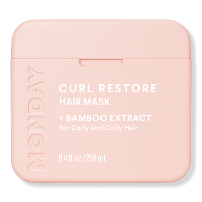 MONDAY Haircare CURL RESTORE Hair Mask with Bamboo Extract for Curly & Coily Hair