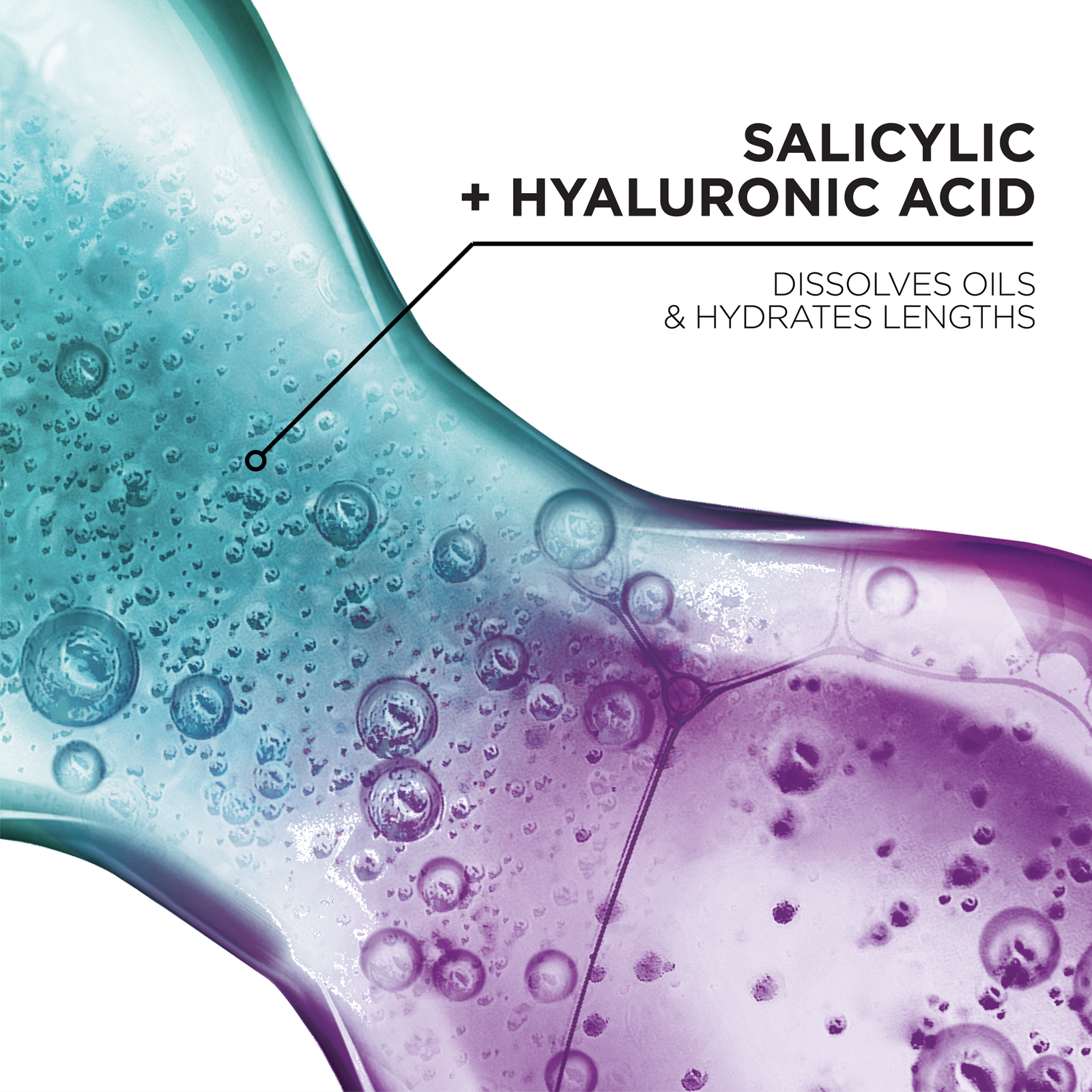 Elvive Hyaluron Pure Oil Erasing Serum, For Oily Hair