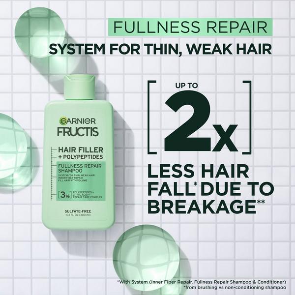 Garnier Fructis Hair Filler Fullness Repair Shampoo #2