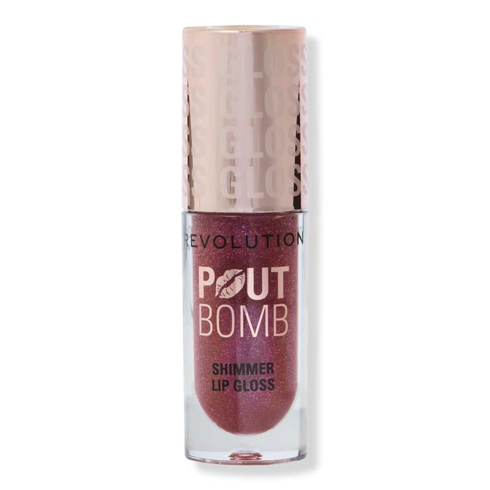Revolution Beauty Pout Bomb Shimmer Gloss - Berry Lustre