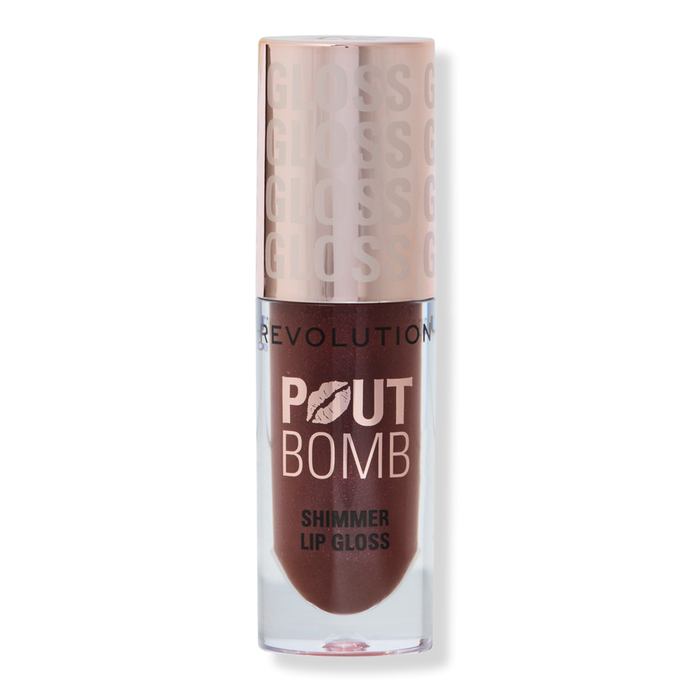 Revolution Beauty Pout Bomb Shimmer Gloss - Chocolate Sparkle