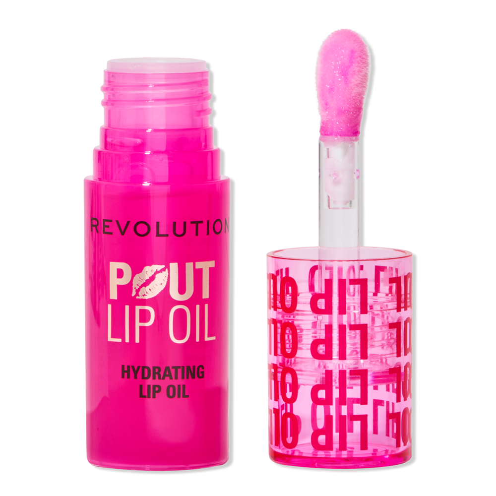 Revolution Beauty Pout Lip Oil - Raspberry Pink In Pink