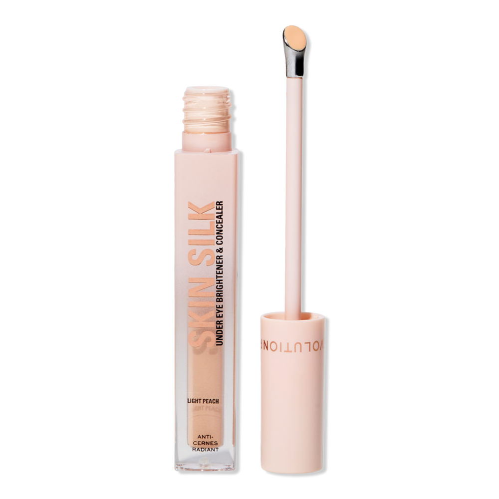Revolution Beauty Skin Silk Under Eye Brightener & Concealer - Light Peach In Orange