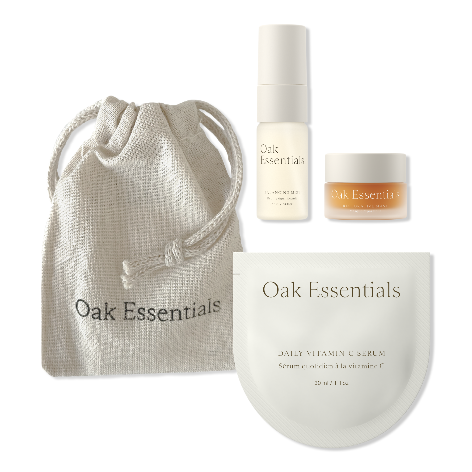 Oak Essentials Free 3 Piece Kit with $65 brand purchase #1