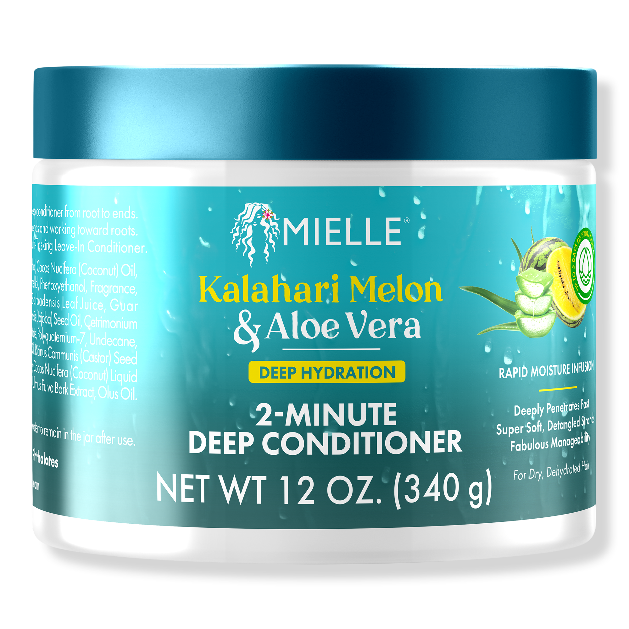 Mielle Kalahari Melon & Aloe Vera Deep Hydration 2-Minute Deep Conditioner #1