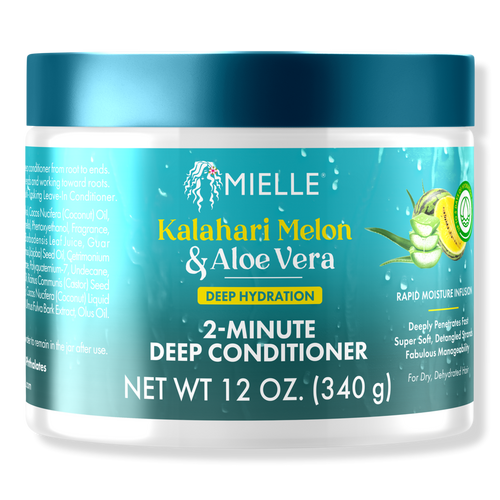 Mielle - Kalahari Melon & Aloe Vera Deep Hydration 2-Minute Deep