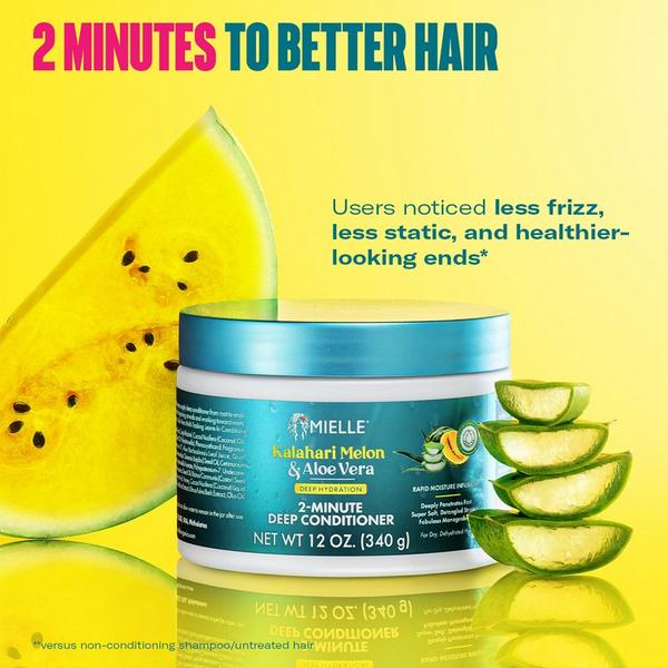 Mielle Kalahari Melon & Aloe Vera Deep Hydration 2-Minute Deep Conditioner #4