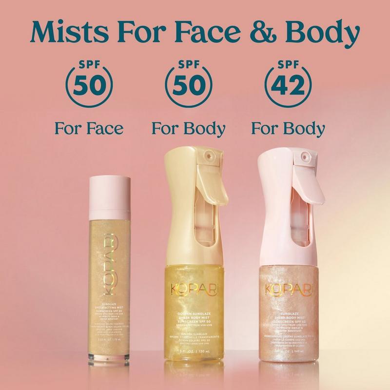 Kopari Beauty - Golden Sunglaze Sheer Body Mist Sunscreen SPF 50