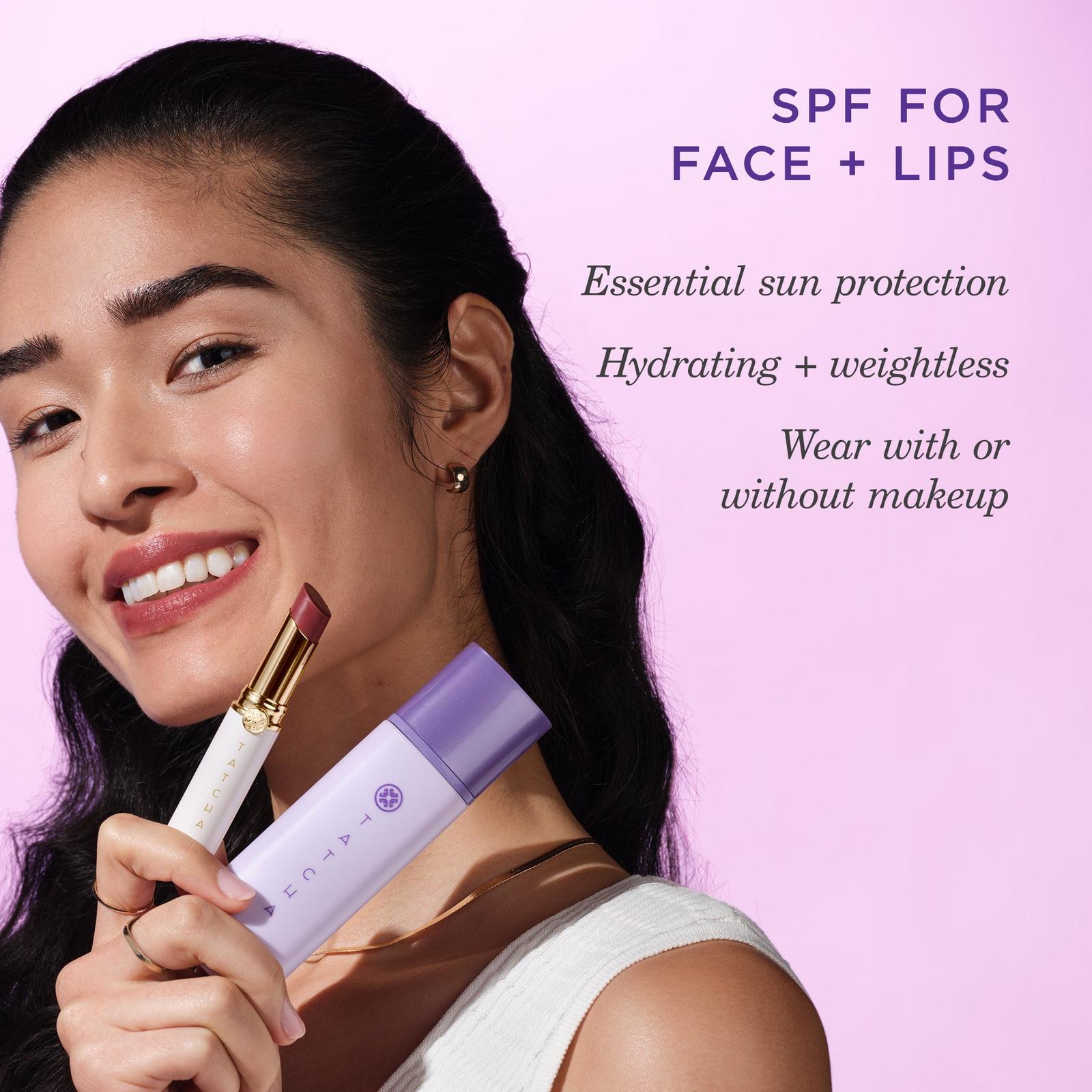 The Kissu Lip Tint SPF 25 Creamy Buildable Tinted Lip Sunscreen