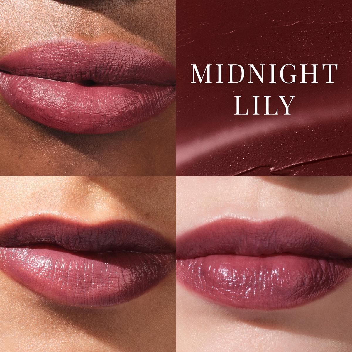 The Kissu Lip Tint SPF 25 Creamy Buildable Tinted Lip Sunscreen - Midnight Lily