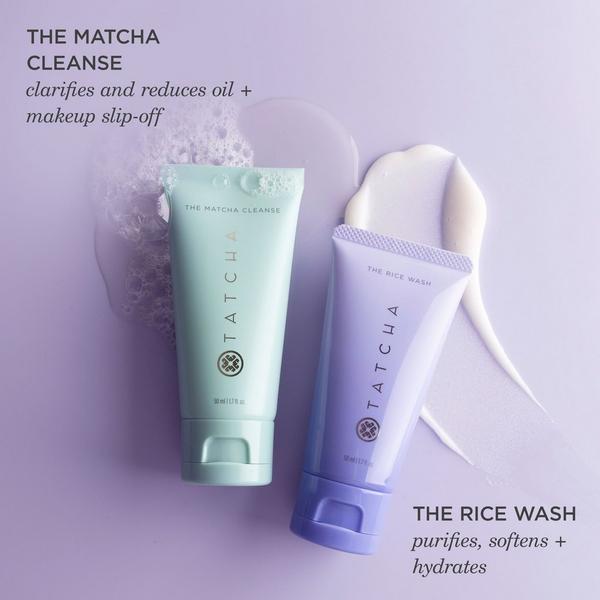 TATCHA Cleanser Favorites: Rice Wash & Matcha Cleanser Value Set #2