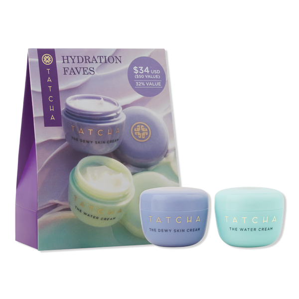 TATCHA Moisturizer Favorites: Dewy Cream & Water Cream Value Set #1