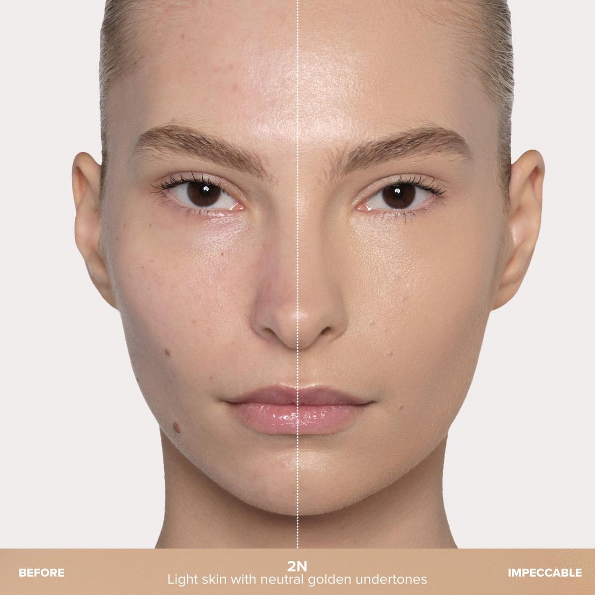 Impeccable Blurring Second-Skin Matte Foundation - 2N