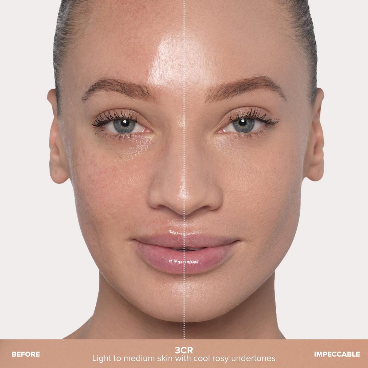Impeccable Blurring Second-Skin Matte Foundation - 3CR