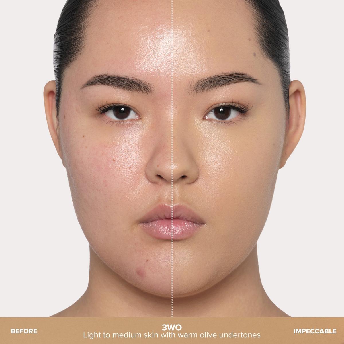 Impeccable Blurring Second-Skin Matte Foundation - 3WO