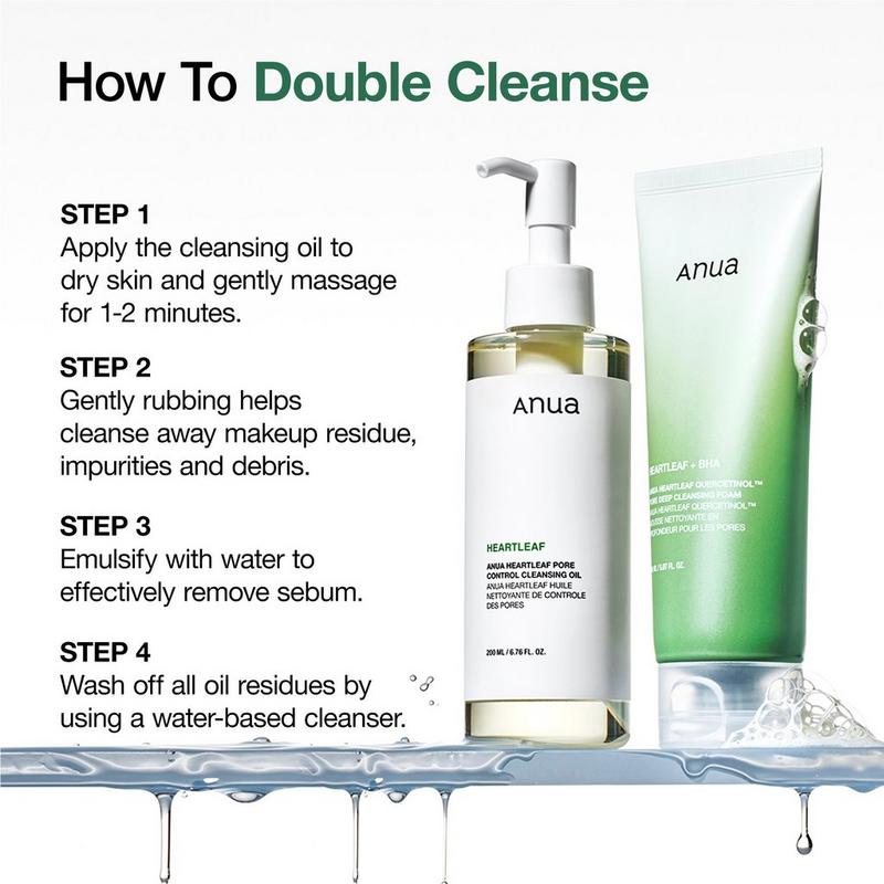 ANUA - 5.07 oz Heartleaf Quercetinol Pore Deep Cleansing Foam