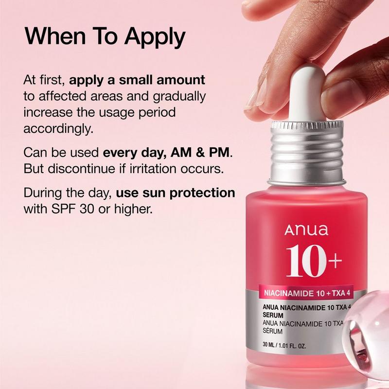 ANUA - 1.01 oz Niacinamide 10 TXA 4 Serum for Brightening and Dark