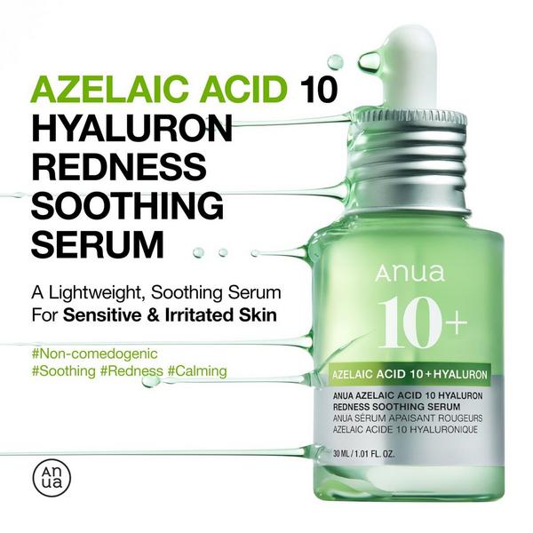 ANUA Azelaic Acid 10 Hyaluron Redness Soothing Serum #3