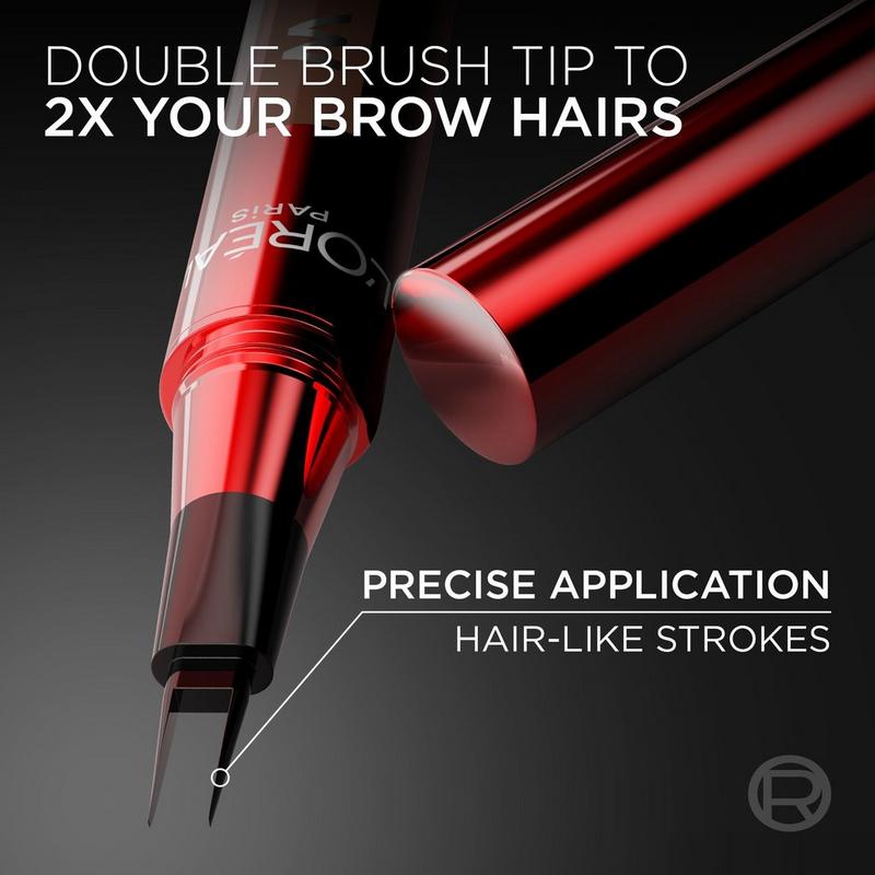 L'Oréal Faux Brow Ultra Fine Double-Brush Tip Brow Filling Pen #5