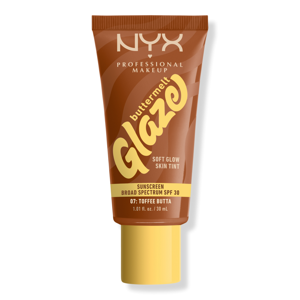 Nyx Professional Makeup Buttermelt Glaze Skin Tint Spf 30 - Toffee Butta