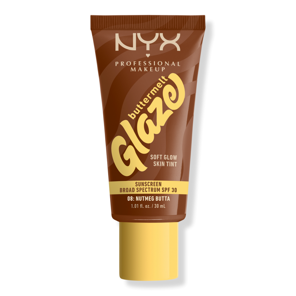 Nyx Professional Makeup Buttermelt Glaze Skin Tint Spf 30 - Nutmeg Butta