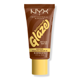 NYX Professional Makeup Buttermelt Glaze Skin Tint SPF 30 - Nutmeg Butta