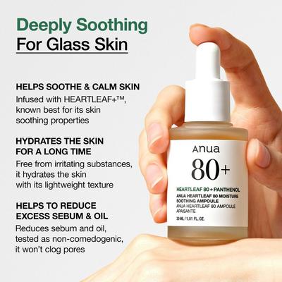 Heartleaf 80 Moisture Soothing Ampoule