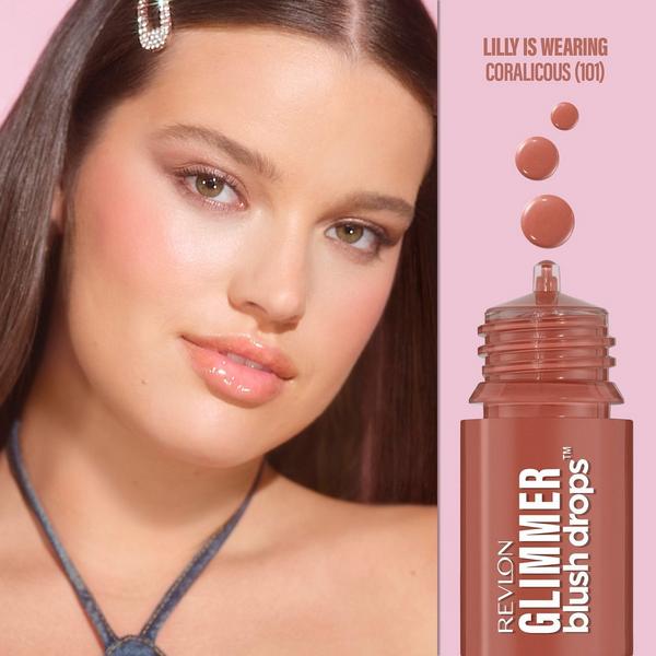 Revlon Glimmer Blush Drops #3