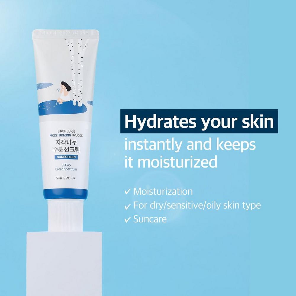 Birch Juice Moisturizing UVLOCK SPF 45