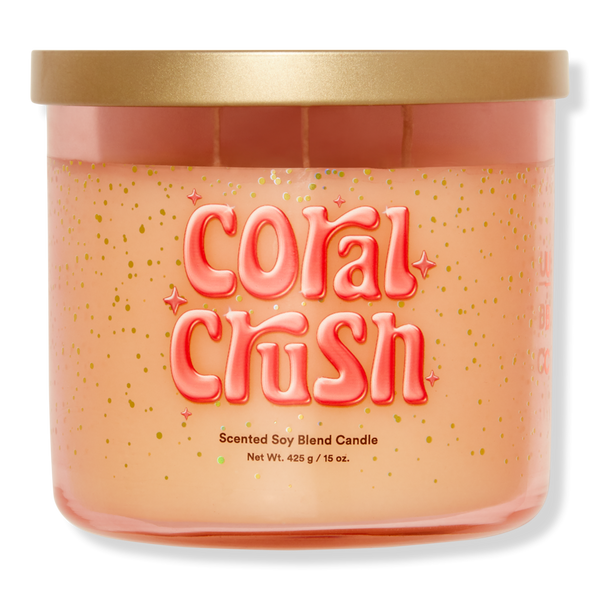 ULTA Beauty Collection Coral Crush 3-Wick Scented Candle #1