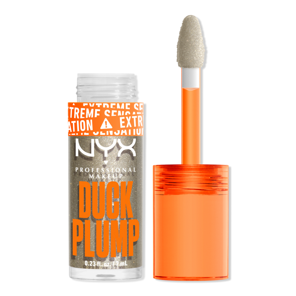 Nyx Professional Makeup Duck Plump Plumping Lip Gloss Toppers - Quazy Silver