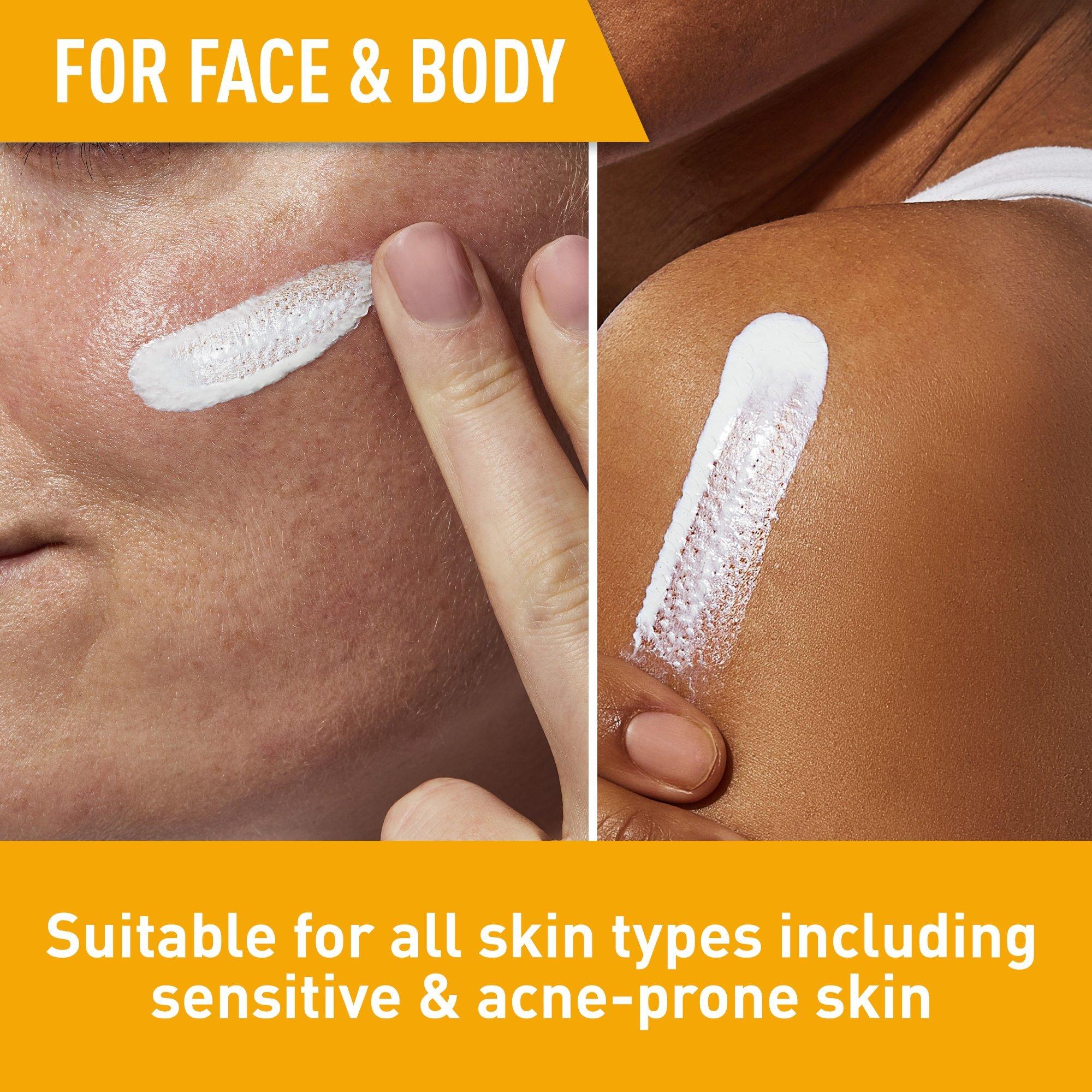 Увлажняющий лёгкий солнцезащитный лосьон для лица и тела CeraVe, SPF 30 — фото 4