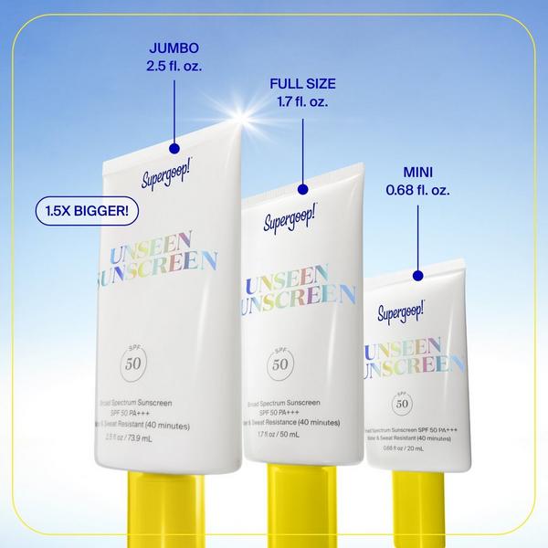 Supergoop! Unseen Sunscreen SPF 50 Invisible Sun Protection for Face #8