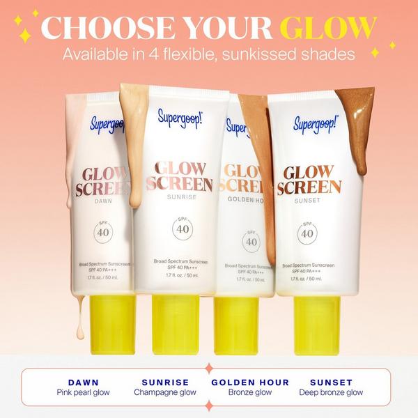 Supergoop! Glowscreen SPF 40 Sunscreen with Hyaluronic Acid + Niacinamide #6